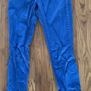 LEI Vibrant Royal Blue Skinny Jeans heavy weight size 7